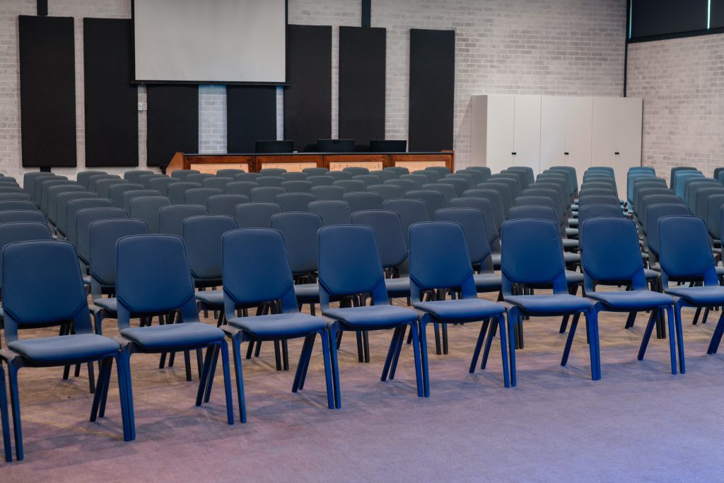 Large hall with seats in Sydney
